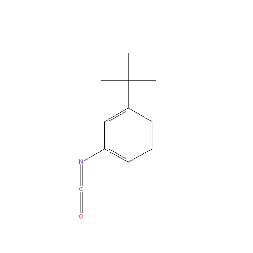 Chemical structure of 1-tert-Butyl-3-isocyanatobenzene