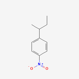 Chemical structure of 1-sec-Butyl-4-nitrobenzene