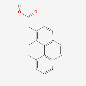 Chemical structure of 1-Pyreneacetic
