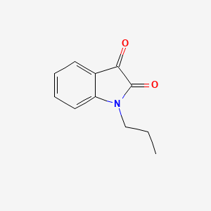 Chemical structure of 1-Propyl-1H-indole-2,3-dione