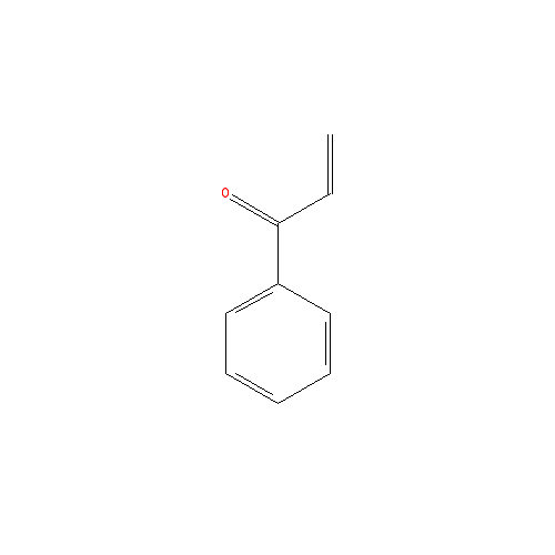 Chemical structure of 1-Phenylprop-2-en-1-one