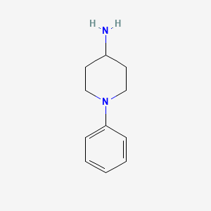 Chemical structure of 1-Phenylpiperidin-4-amine