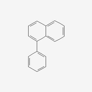 Chemical structure of 1-Phenylnaphthalene