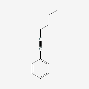 Chemical structure of 1-Phenyl-1-hexyne
