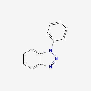 Chemical structure of 1-Phenyl-1,2,3-benzotriazole
