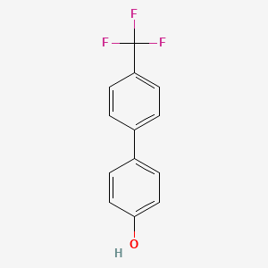 Chemical structure of 4-(Trifluoromethyl)diphenyl ether