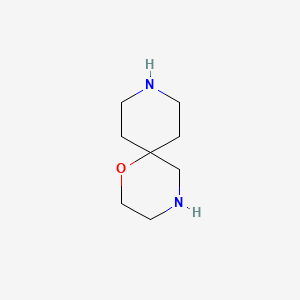 Chemical structure of 1-Oxa-4,9-diazaspiro[5.5]undecane