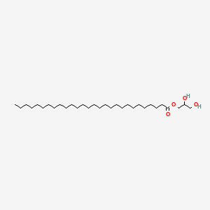 Chemical structure of Glyceryl Montanate