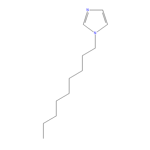 Chemical structure of 1-Nonylimidazole