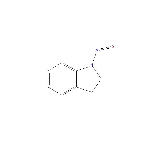 Chemical structure of 1-Nitrosoindoline