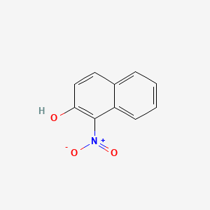 Chemical structure of 1-Nitro-2-naphthol