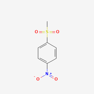 Chemical structure of 1-Methylsulfonyl-4-nitrobenzene