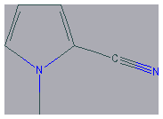 Chemical structure of 1-Methylpyrrole-2-carbonitrile