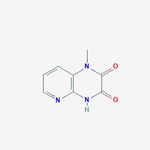 Chemical structure of 1-Methylpyrido[2,3-b]pyrazine-2,3(1H,4H)-dione