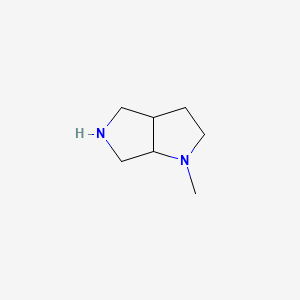 Chemical structure of 1-Methyloctahydropyrrolo[3,4-b]pyrrole
