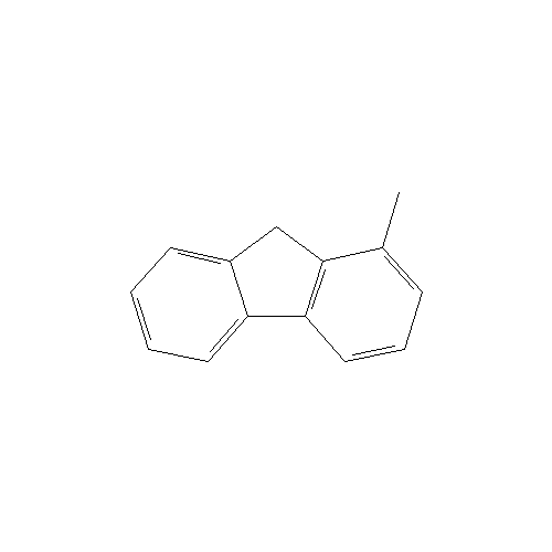 Chemical structure of 1-Methylfluorene