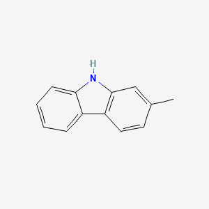 Chemical structure of 1-Methylcarbazole