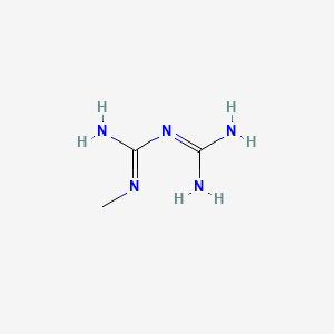 Chemical structure of 1-Methylbiguanide
