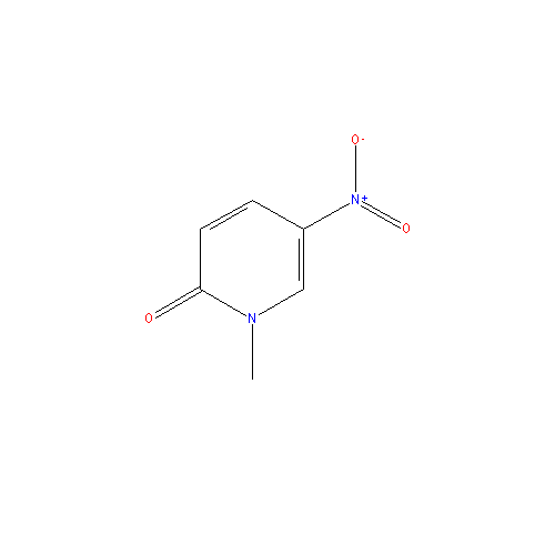 Chemical structure of 1-Methyl-5-nitro-2(1H)-pyridinone