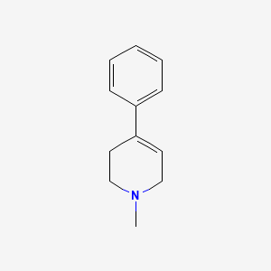 Chemical structure of 1-METHYL-4-PHENYL-1,2,3,6-TETRAHYDROPYRIDINE