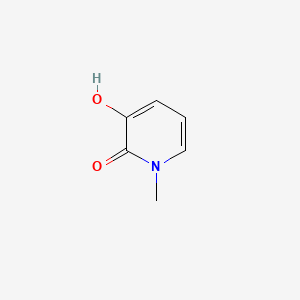 Chemical structure of 1-Methyl-3-hydroxypyrid-2-one