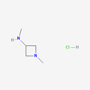 Chemical structure of N,1-Dimethylazetidin-3-amine