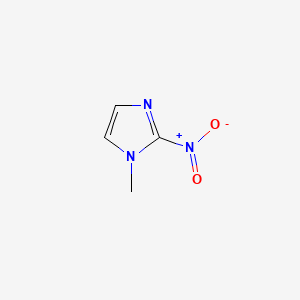 Chemical structure of 1-Methyl-2-nitroimidazole