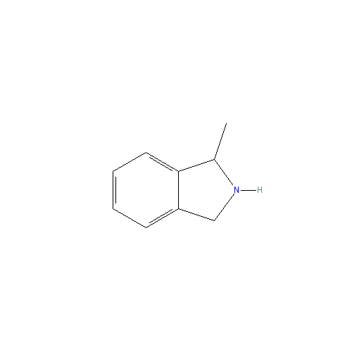 Chemical structure of 1-Methyl-2,3-dihydro-1H-isoindole hydrochloride