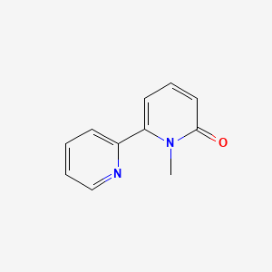 Chemical structure of 1-Methyl-2,2'-bipyridin-6(1H)-one