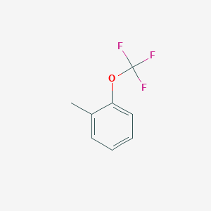 Chemical structure of 1-Methyl-2-(trifluoromethoxy)benzene