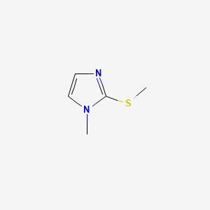 Chemical structure of Methimazole methyl sulfide