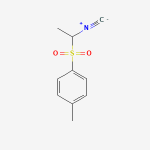 Chemical structure of 1-Methyl-1-tosylmethylisocyanide