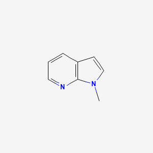 Chemical structure of N-methyl-7-azaindole