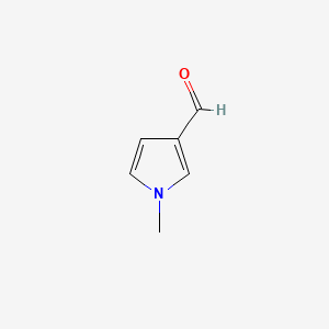 Chemical structure of 1-Methyl-1H-pyrrole-3-carbaldehyde