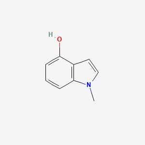 Chemical structure of 1-Methyl-1H-indol-4-ol