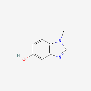 Chemical structure of 1-Methyl-1H-benzo[d]imidazol-5-ol