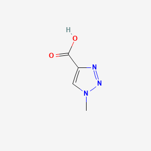 Chemical structure of 1-methyl-1H-1,2,3-triazole-4-carboxylic acid