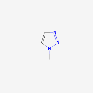 Chemical structure of 1-methyl-1H-1,2,3-triazole