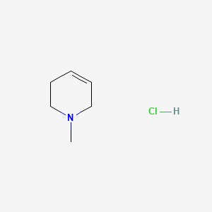 Chemical structure of 1-Methyl-1,2,3,6-Tetrahydropyridine Hydrochloride