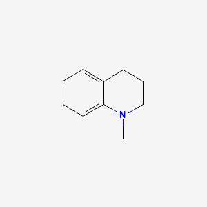 Chemical structure of 1-Methyl-1,2,3,4-tetrahydroquinoline