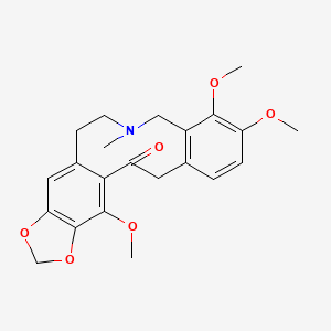 Chemical structure of 1-Methoxyallocryptopine