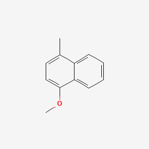 Chemical structure of 1-Methoxy-4-methylnaphthalene