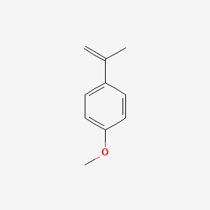 Chemical structure of 1-Methoxy-4-(1-propen-2-yl)benzene