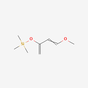 Chemical structure of 1-Methoxy-3-trimethylsilyloxy-1,3-butadiene