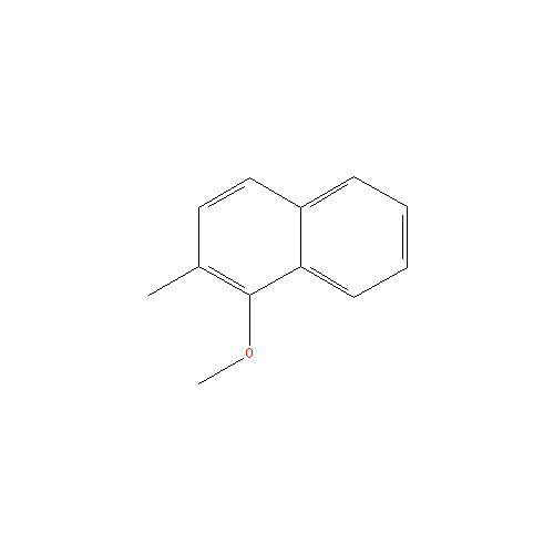 Chemical structure of 1-Methoxy-2-methylnaphthalene