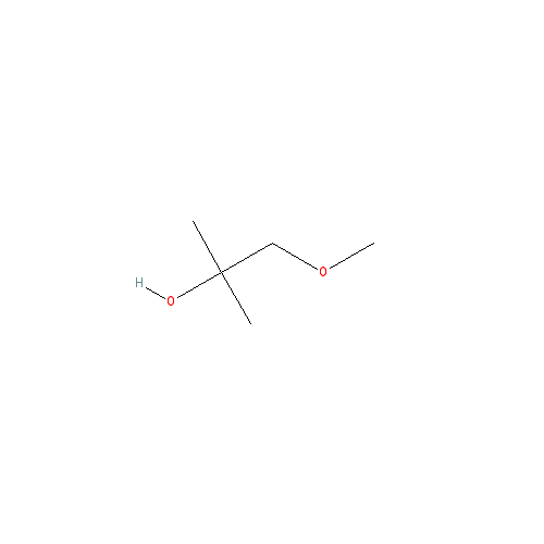 Chemical structure of 1-Methoxy-2-methyl-2-propanol