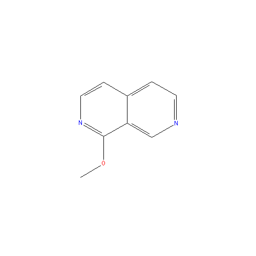 Chemical structure of 1-methoxy-2,7-naphthyridine