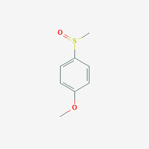 Chemical structure of 1-Methanesulfinyl-4-methoxybenzene