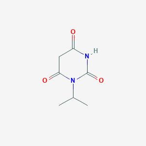 Chemical structure of 1-Isopropylpyrimidine-2,4,6(1H,3H,5H)-trione