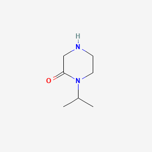 Chemical structure of 1-Isopropylpiperazin-2-one